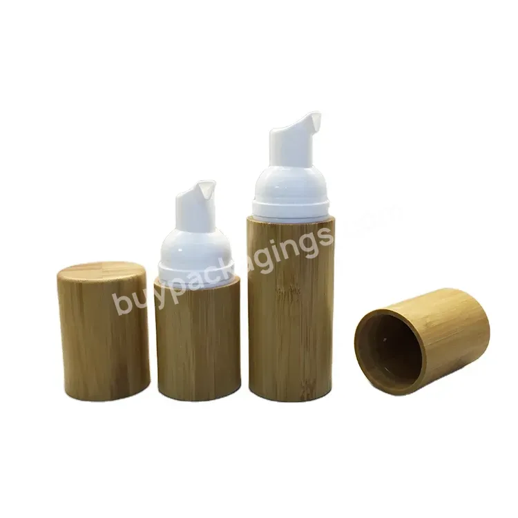 Oem Oem Eco-friendly Bamboo Wooden Hand Soap Packaging Bottle