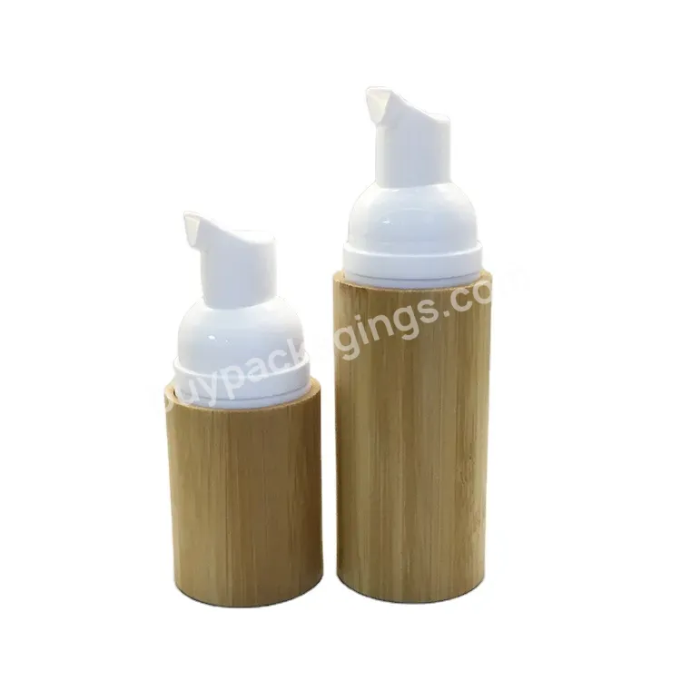 Oem Oem Eco-friendly Bamboo Wooden Hand Soap Packaging Bottle