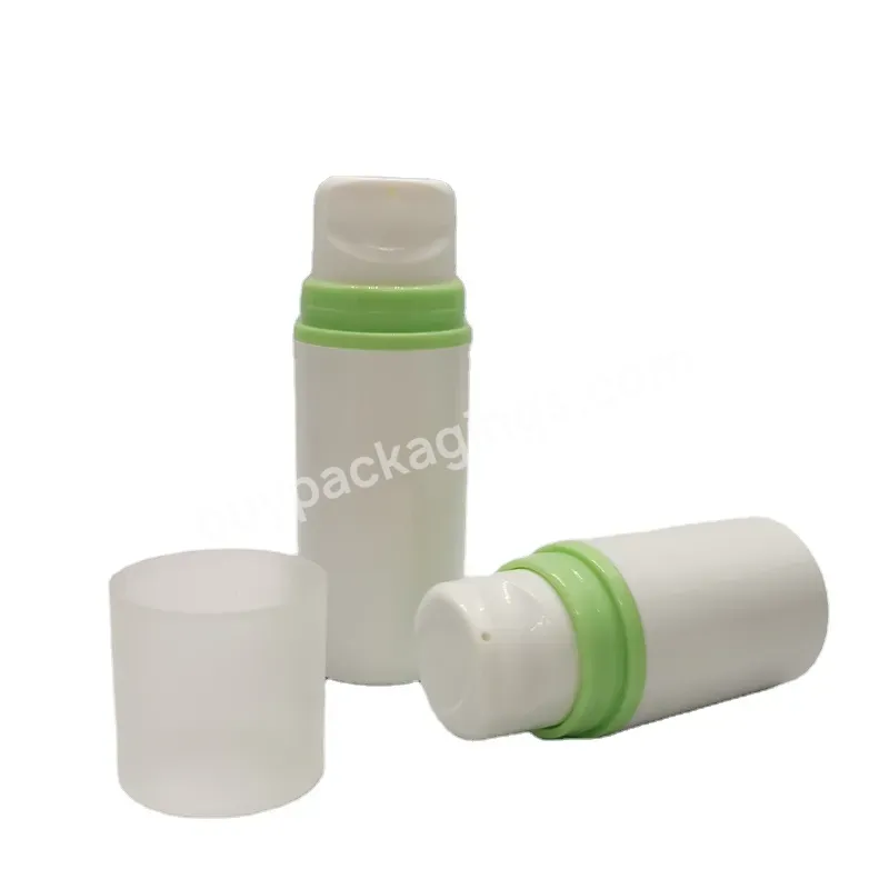 Oem Oem Eco Friendly Plastic Cosmetic Packaging Empty 30ml 50ml 75ml 100ml Plastic Airless Pump Bottles For Cream And Lotion Cosmetics