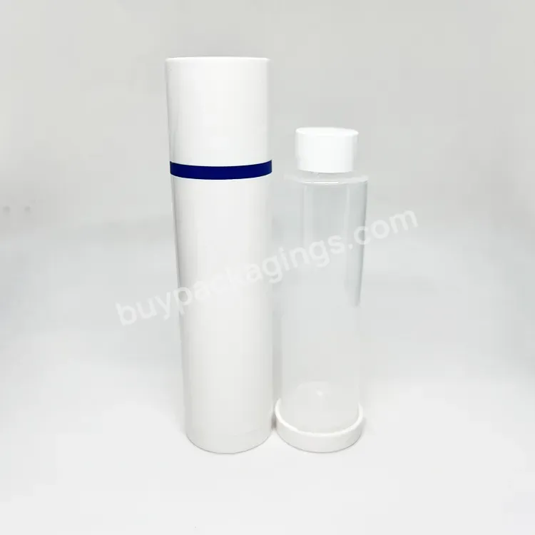 Oem Oem Empty Pp Airless Vacuum Pump Bottle Refillable Plastic Cream Lotion Bottle /30/50ml Replacement Airless Cream Jars