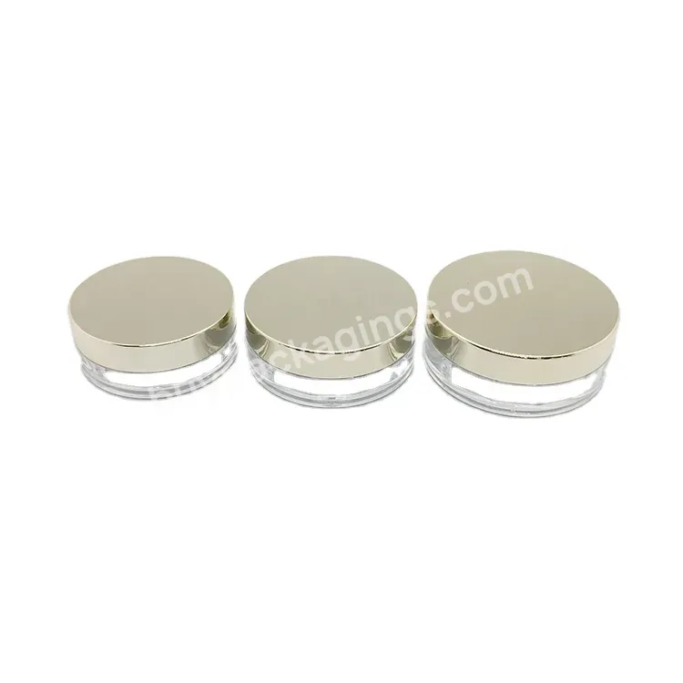 Oem Oem Empty Transparent Cream Jar With Plastic Glossy Lid Logo