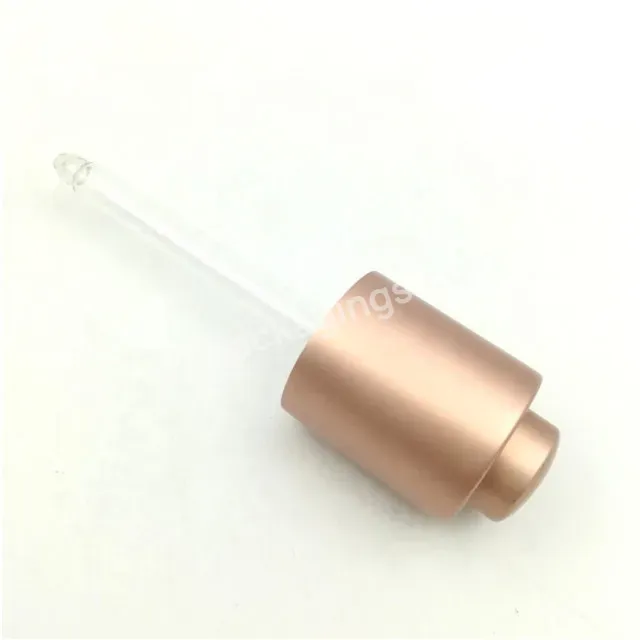 Oem Oem Factory New Rosed Golden 20mm Glass Pipette Press Cap For Dropper Bottle Manufacturer/wholesale