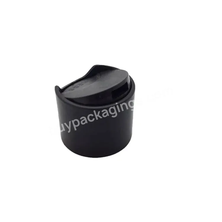 Oem Oem Factory Wholesales 28/410 Matte Black Smooth Disc Top Cap Manufacturer/wholesale