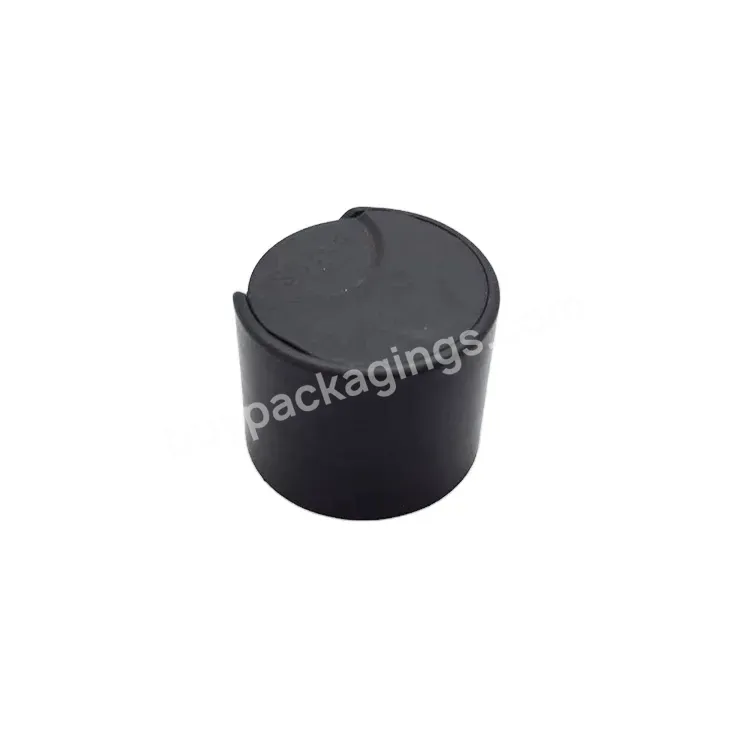 Oem Oem Factory Wholesales 28/410 Matte Black Smooth Disc Top Cap Manufacturer/wholesale