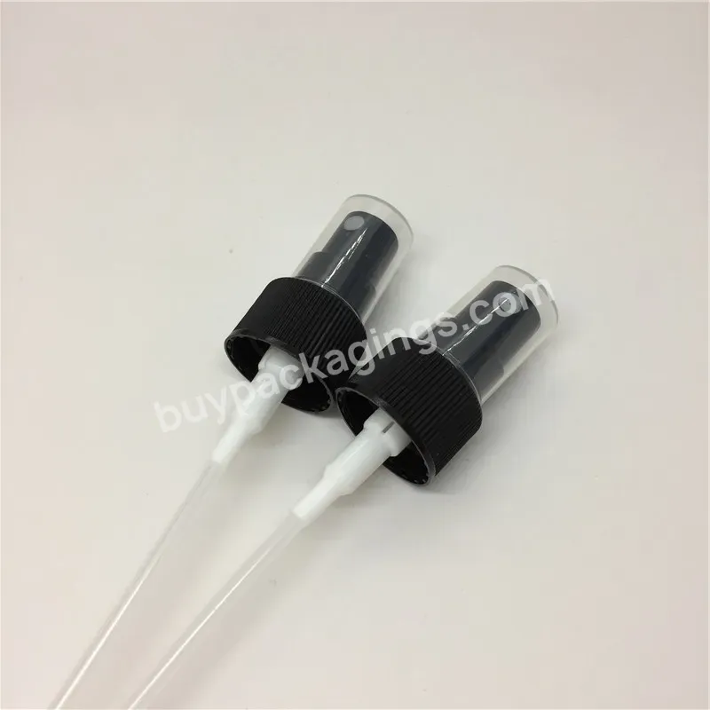 Oem Oem High Quality 0.2cc Dosage 24/410 Black Ribbed Mist Sprayer Pump