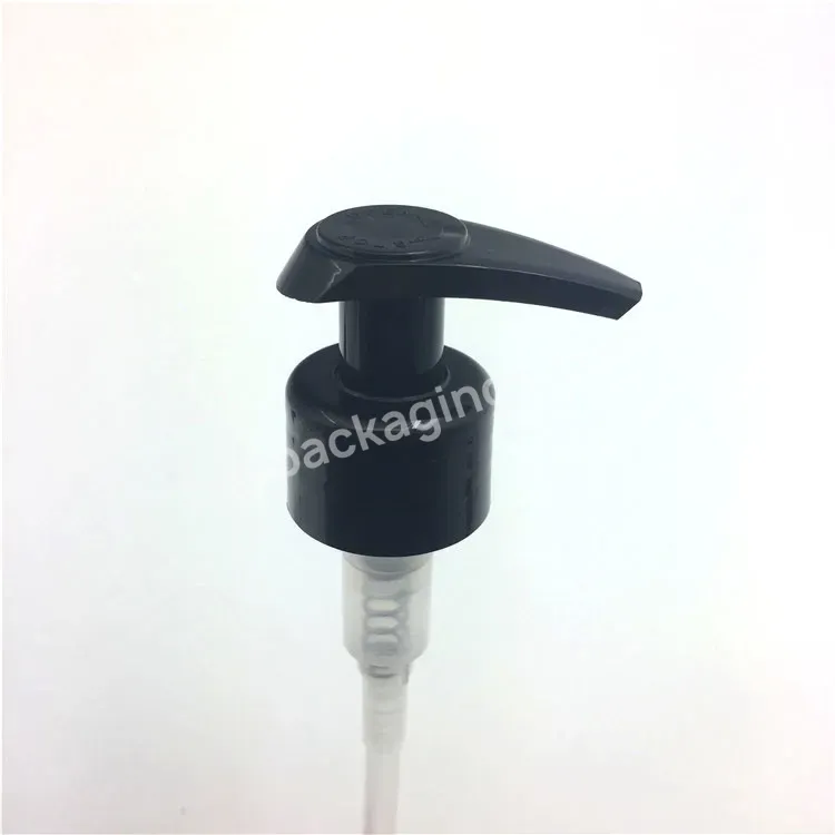 Oem Oem High Quality 24/410 Black Smooth Closure Lotion Pump Manufacturer/wholesale