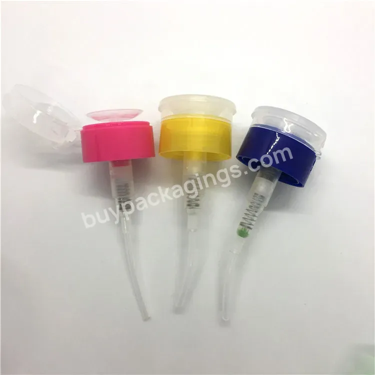 Oem Oem High Quality 33/410 Nail Polish Remover Pump Liquid Pump Dispenser Bottles Push Down Nail Polish Remove Pump