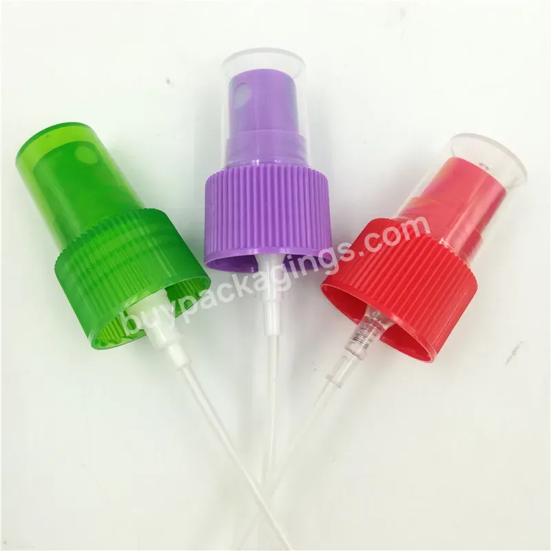 Oem Oem High Quality Green Color Fine Mist Sprayer Ribbed Closure Perfume Atomizer