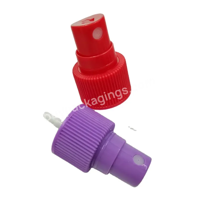 Oem Oem High Quality Portable Cosmetic Bottle Fine Mist Sprayer Purple Perfume Sprayer Pump