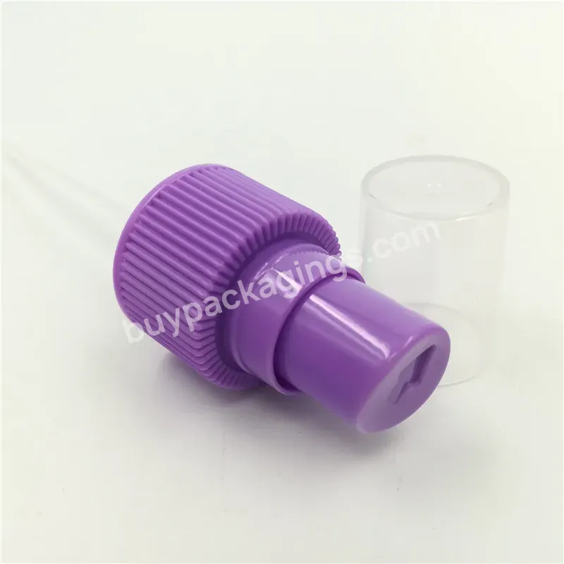 Oem Oem High Quality Portable Cosmetic Bottle Fine Mist Sprayer Purple Perfume Sprayer Pump