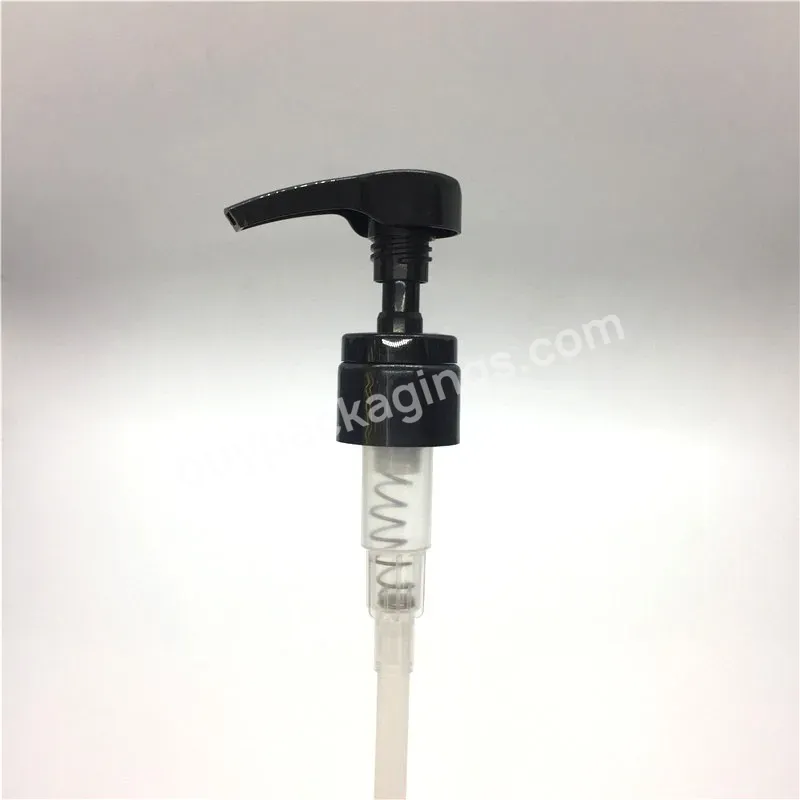 Oem Oem High Quality Shampoo Dispenser Pump 4cc Output 28/410 Black Lotion Dispenser Pump