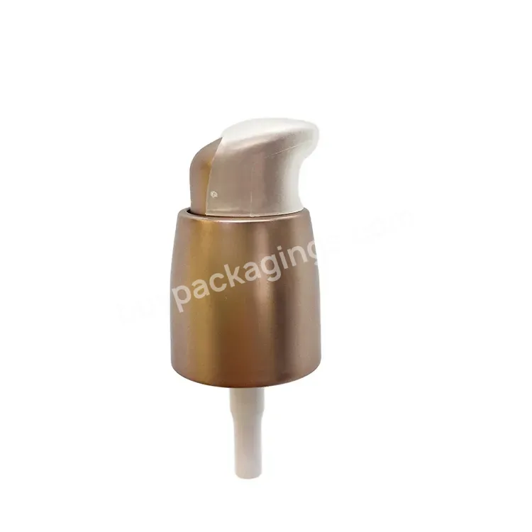 Oem Oem Logo 20/410 Double Wall Plastic Cream Dispense Pump Top With Cover Lock Manufacturer/wholesale