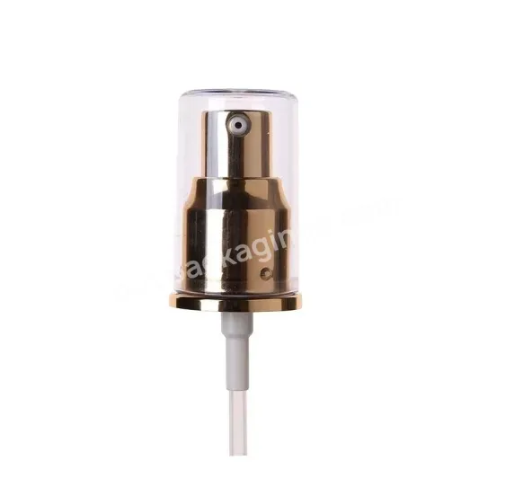 Oem Oem Logo Gold Aluminum Plastic Sprayer Mist 20/410 For Glass Bottle