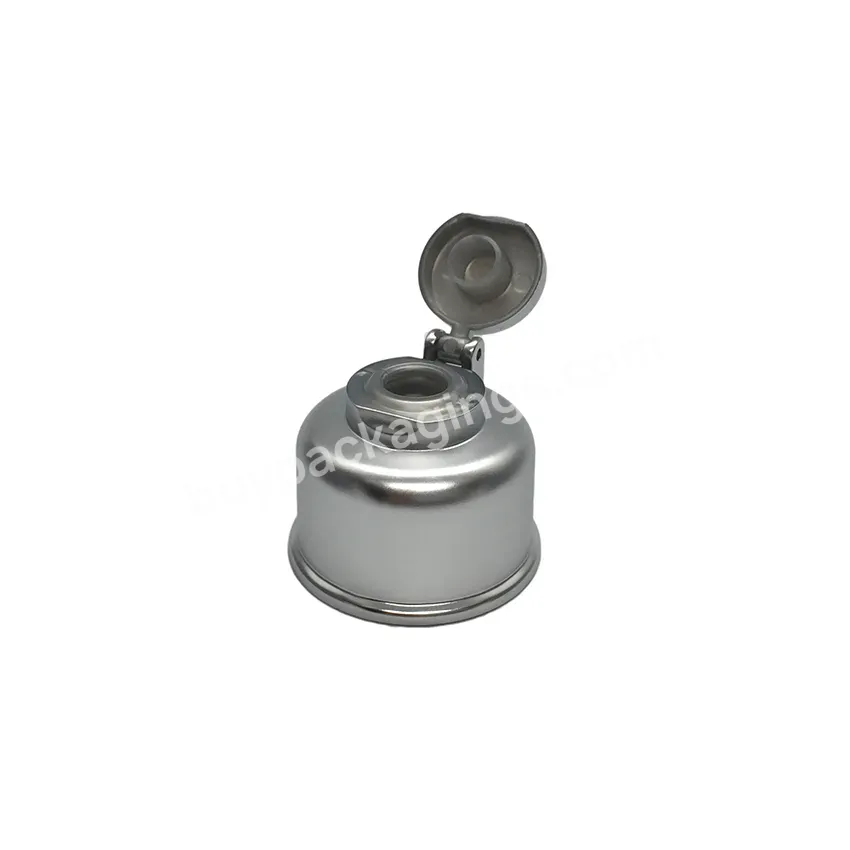 Oem Oem Logo Plastic Bell Flip Top Cap Silver Color 28/410