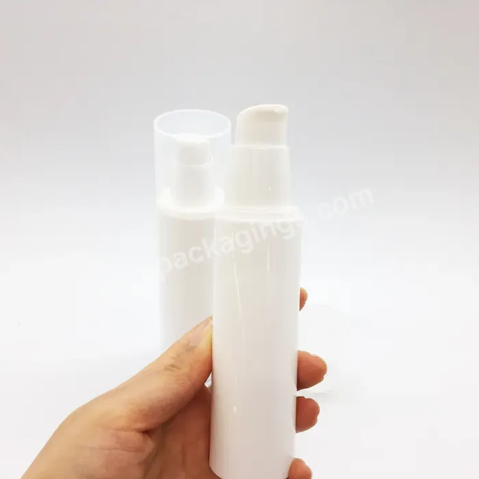 Oem Oem Logo Plastic Vacuum Bottle 15ml 30ml 50ml Airless Pump Serum Bottle For Cosmetic Packaging