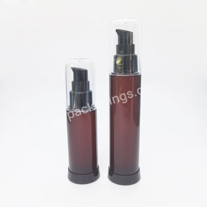 Oem Oem Lotion Refillable Cosmetic Packaging 30ml 50ml Airless Pump Cream Bottle