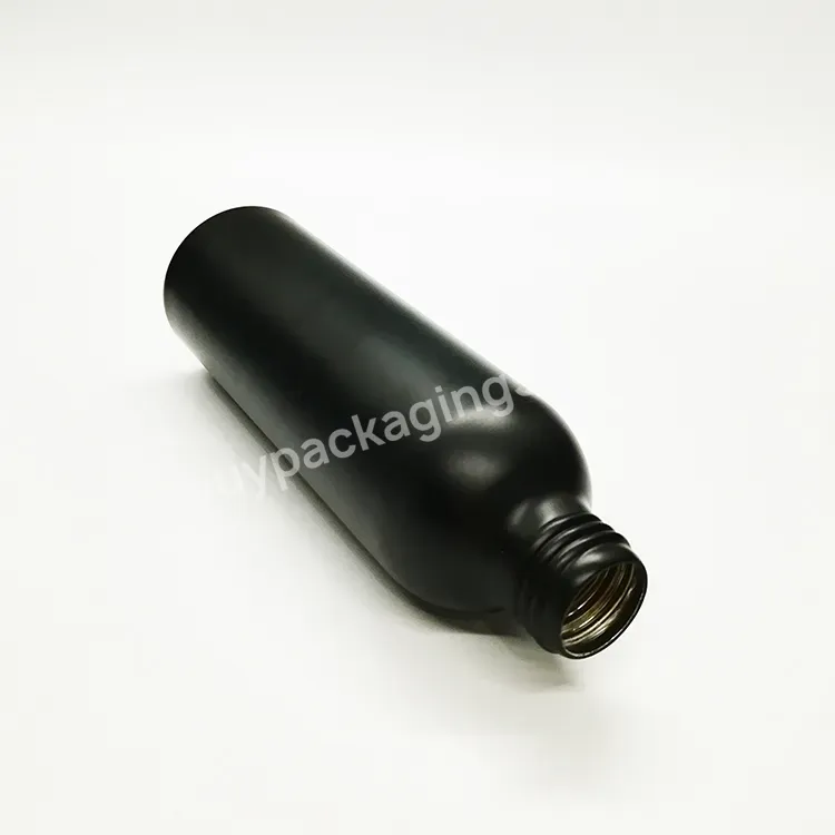 Oem Oem Manufacturer Matte Black Aluminum Cosmetic Bottle Refillable Aluminum Bottle 150ml Water Sprayer Bottle 5oz Own