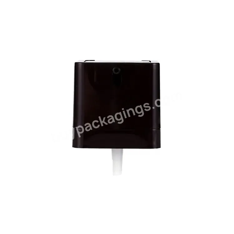 Oem Oem Own Logo 20mm Black Square Serum Treatment Cream Lotion Pump With Square Big Cap