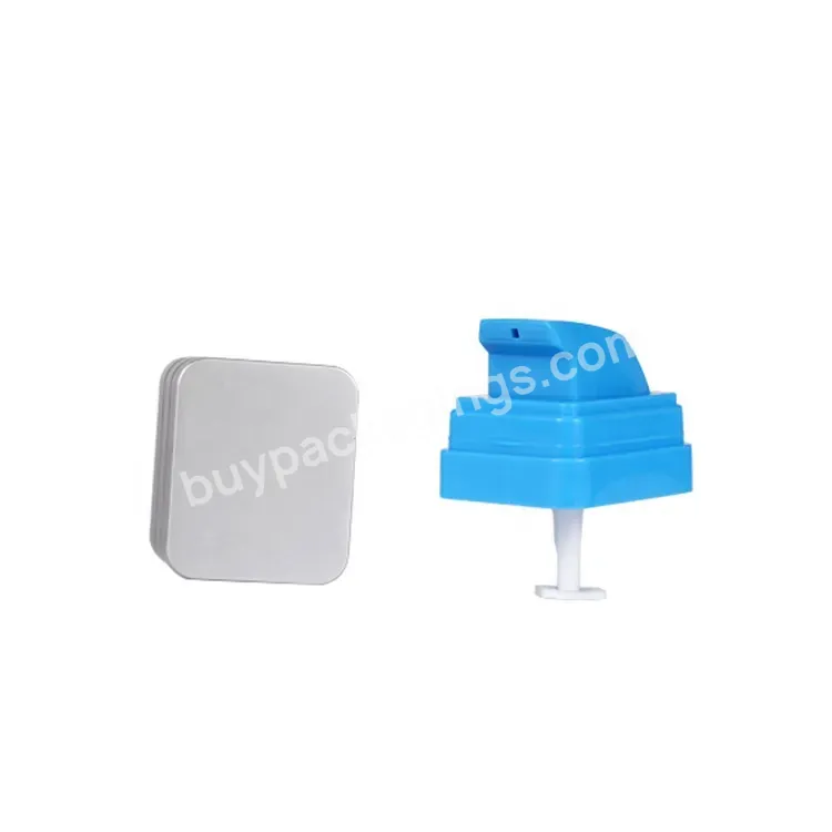 Oem Oem Own Logo 20mm Black Square Serum Treatment Cream Lotion Pump With Square Big Cap