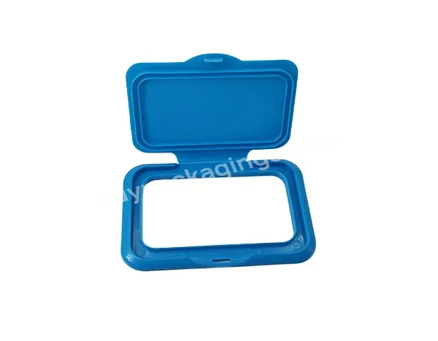 Oem Oem Plastic Dark Bluewet Wipes Flip Cover 109x77mm Own