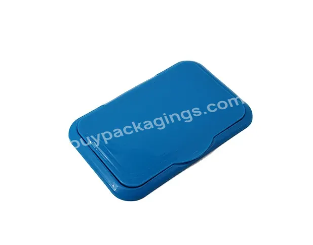 Oem Oem Plastic Dark Bluewet Wipes Flip Cover 109x77mm Own