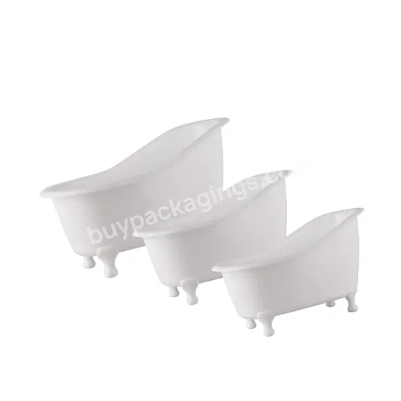 Oem Oem Pp Bathtub,White Plastic Container For Bottles And Soap Logo