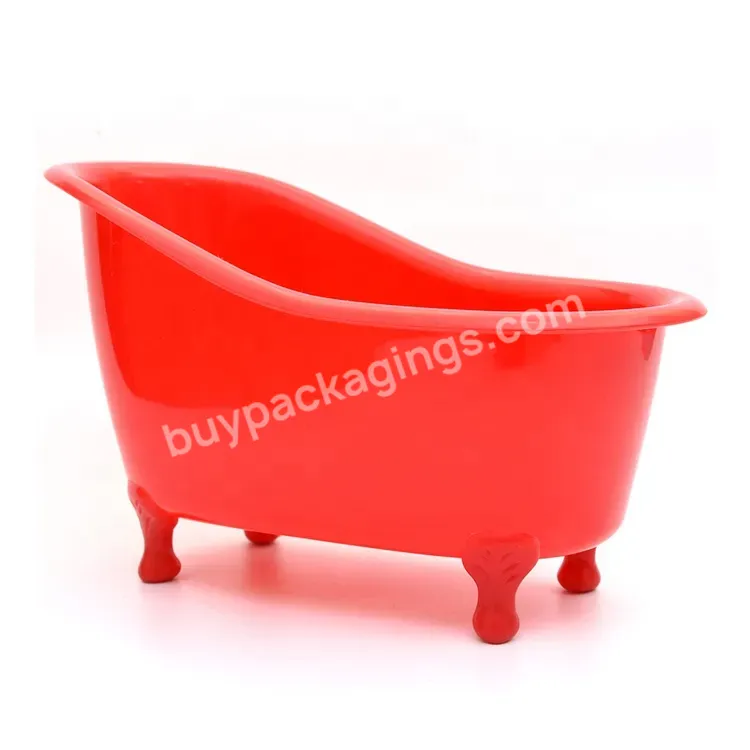 Oem Oem Pp Bathtub,White Plastic Container For Bottles And Soap Logo