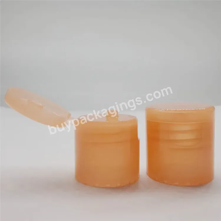 Oem Oem Screw Cap Pp Plastic Lids Cosmetic Packaging Plastic Flip Top Bottle Lids 20mm 24mm 28mm Manufacturer/wholesale