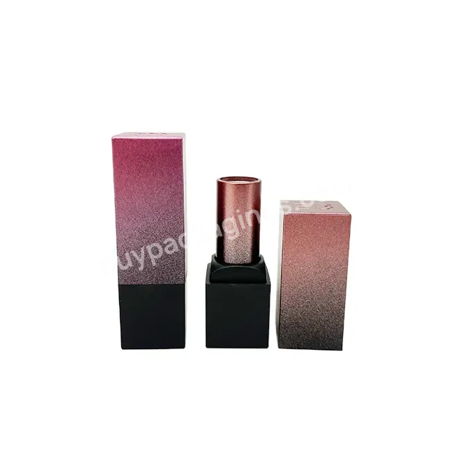 Oem Oem Square Lip Stick Packaging Tube Quality Lipbalm Packaging