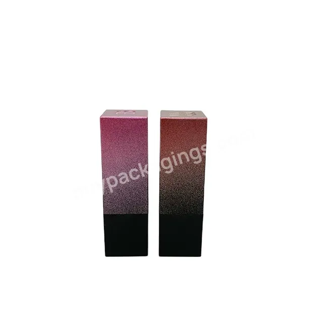 Oem Oem Square Lip Stick Packaging Tube Quality Lipbalm Packaging