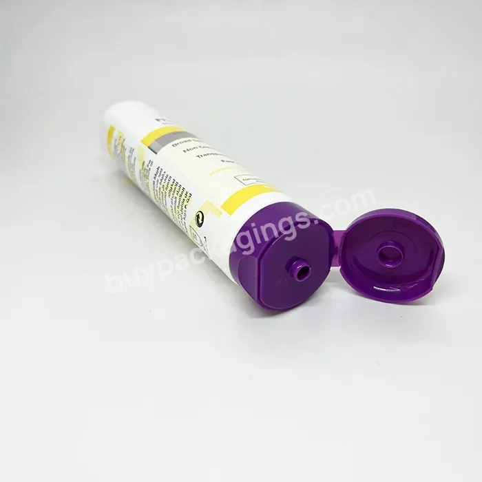 Oem Oem/odm Pe Plastic Packaging Squeeze Cream Tube Empty Face Wash Bb Cream Lotion Custom Cosmetic Tube Manufacturer