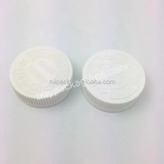 Oem Ome Custom 24mm 28mm 38mm 45mm Plastic Child Proof Cap White