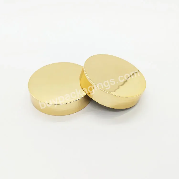 Oem Ome Custom Big Neck Size Plastic Bottle Screw Top Lids /shiny Gold Color Pp Bottle Screw Lids Manufacturer/wholesale