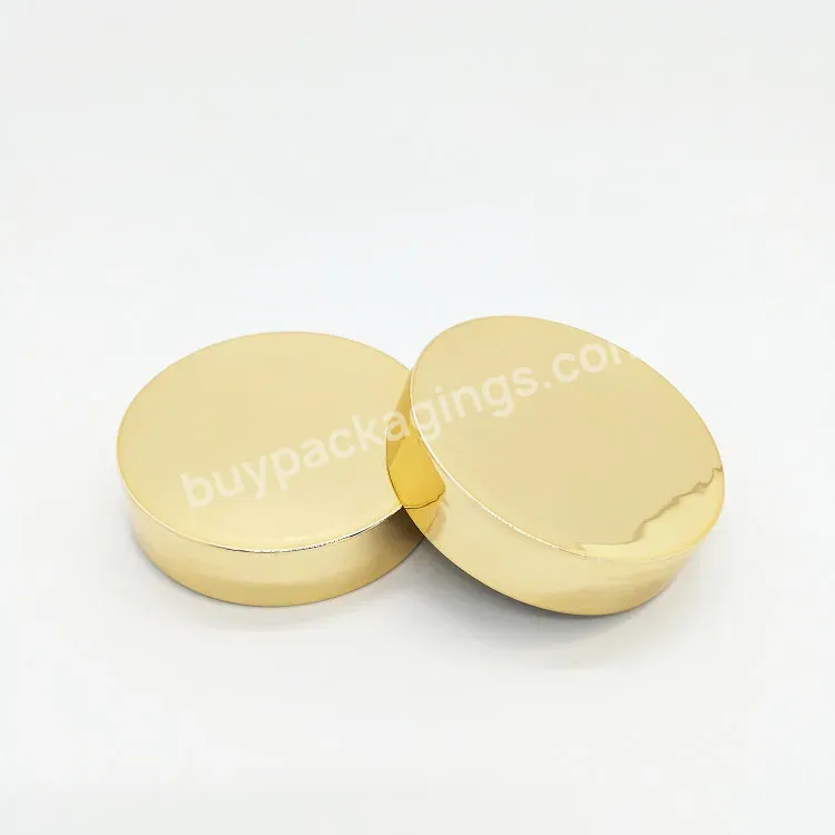 Oem Ome Custom Big Neck Size Plastic Bottle Screw Top Lids /shiny Gold Color Pp Bottle Screw Lids Manufacturer/wholesale