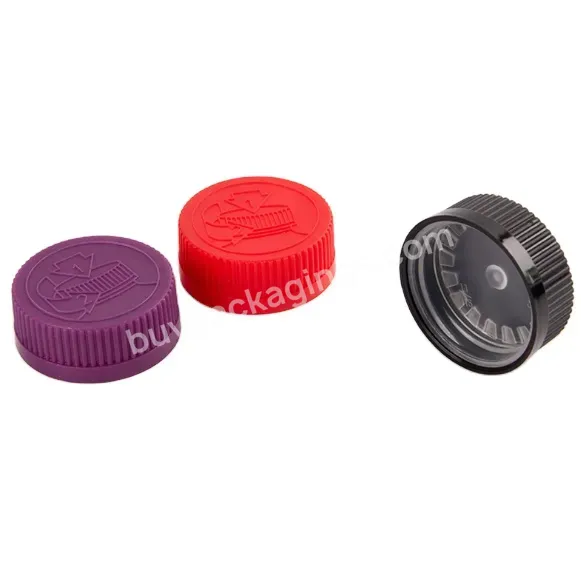 Oem Ome Custom Factory Manufacture 38mm Black,Red Child Resistant Cap With Induction Sealer