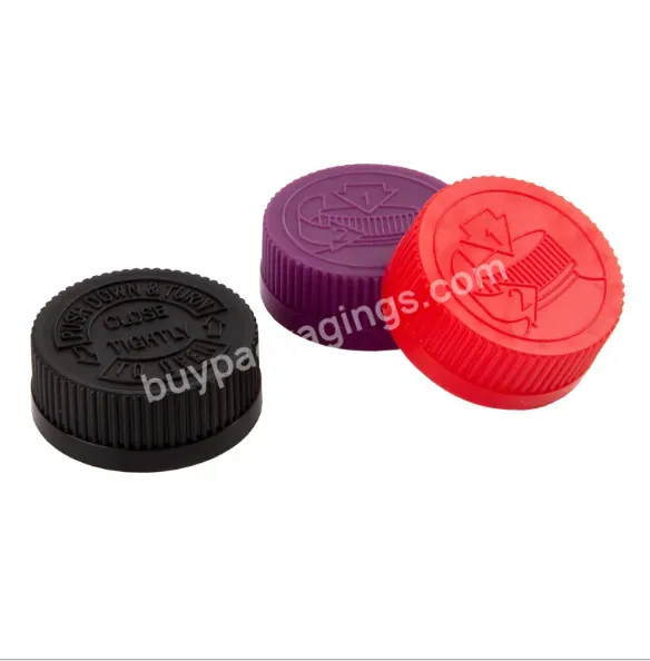 Oem Ome Custom Factory Manufacture 38mm Black,Red Child Resistant Cap With Induction Sealer