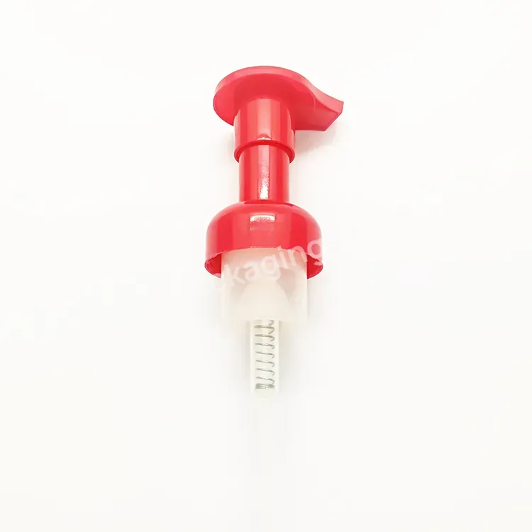 Oem Ome Customized Color 40mm Plastic Foam Pump Liquid Soap Pump Dispenser Soap Foamer Pump Left Right Lock