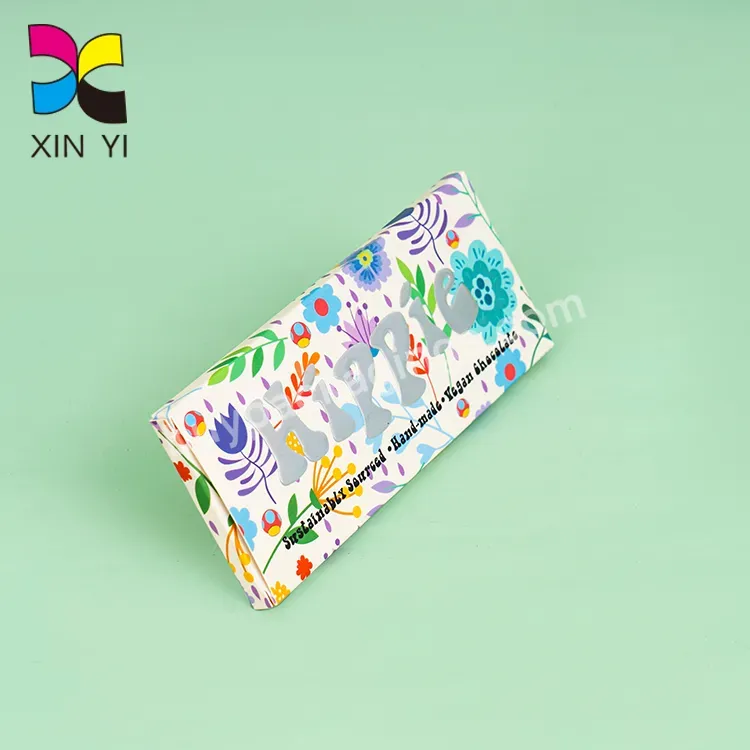 Oem Personalized Fashion Logo Wholesale Free Samples Chocolate Bar Packaging Boxes Supplies