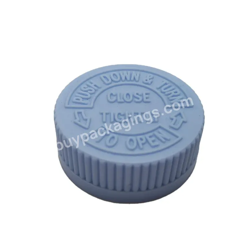 Oem Plastic Child Proof Safety Resistant Cap Security Pressure Screw Childproof Cap For Empty Bottle