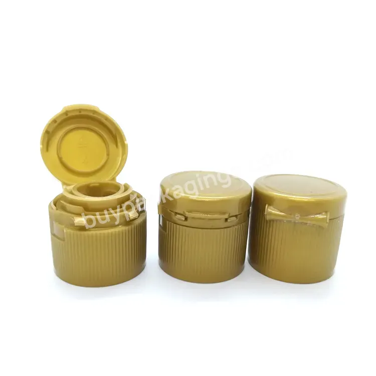 Oem Plastic Flip Top Cap With Tamper Evident Ring Pe Soy Sauce Bottle Cap Manufacturer/wholesale