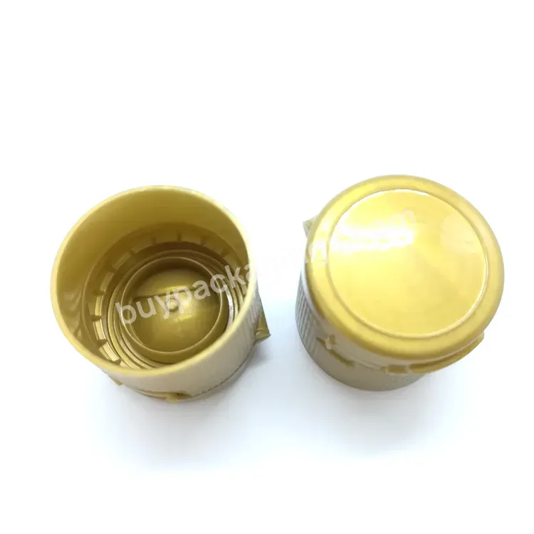 Oem Plastic Flip Top Cap With Tamper Evident Ring Pe Soy Sauce Bottle Cap Manufacturer/wholesale