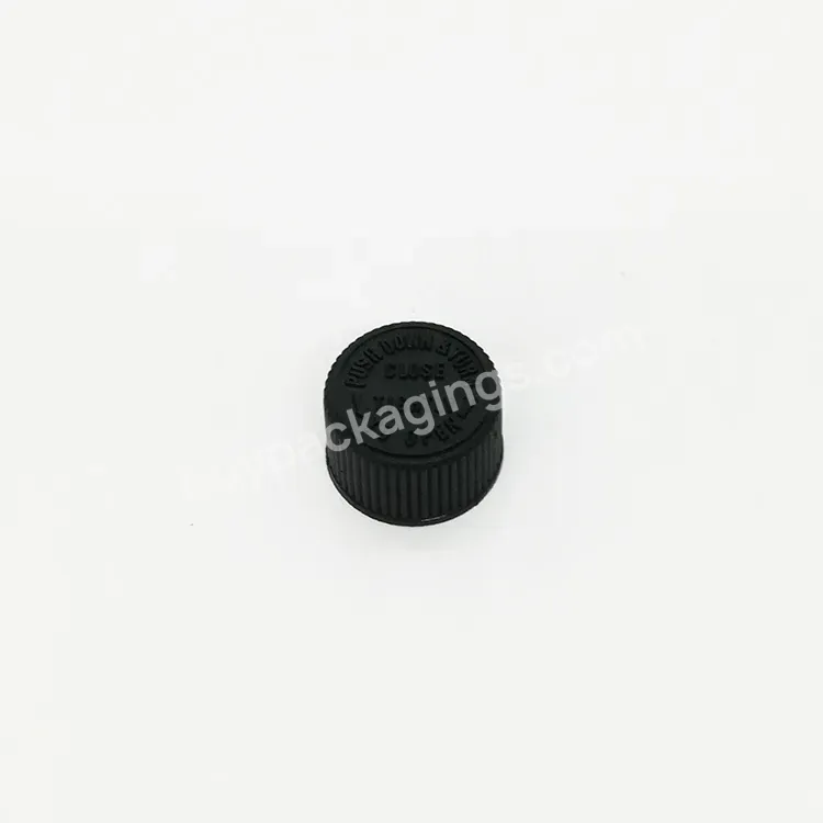 Oem Plastic Screw Lid Child Evident Screw Lids Child Proof Medical Pill Bottle Crc Lids 20mm 24mm 28mm 32mm 38mm 42mm