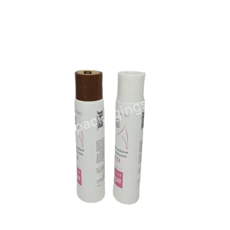 Oem Plastic Squeezable Tube Hand Cream Tube With Disc Lid 50ml Body Lotion Cosmetic Tube