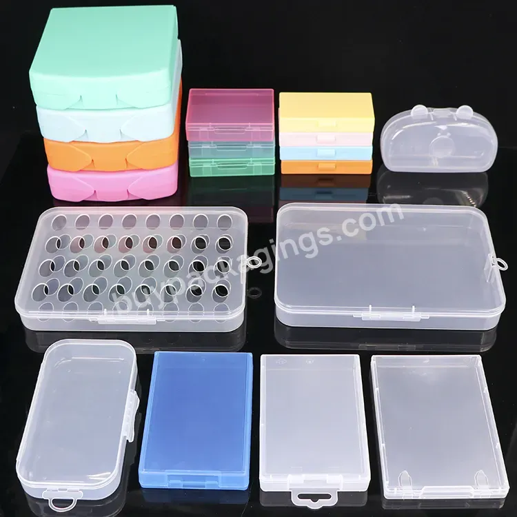 Oem Plastic Storage Box Small Plastic Box Portable Jewelry Box Packaging Diy Making Screw Parts Tool Cases