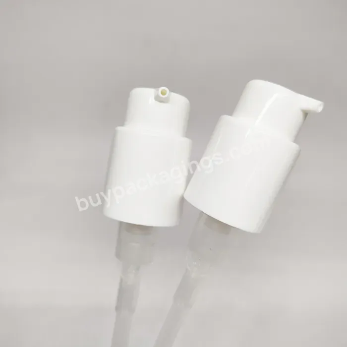 Oem Pp Cosmetic Plastic 24/410 Treatment Pump Cream Dispenser Pump Manufacturer/wholesale