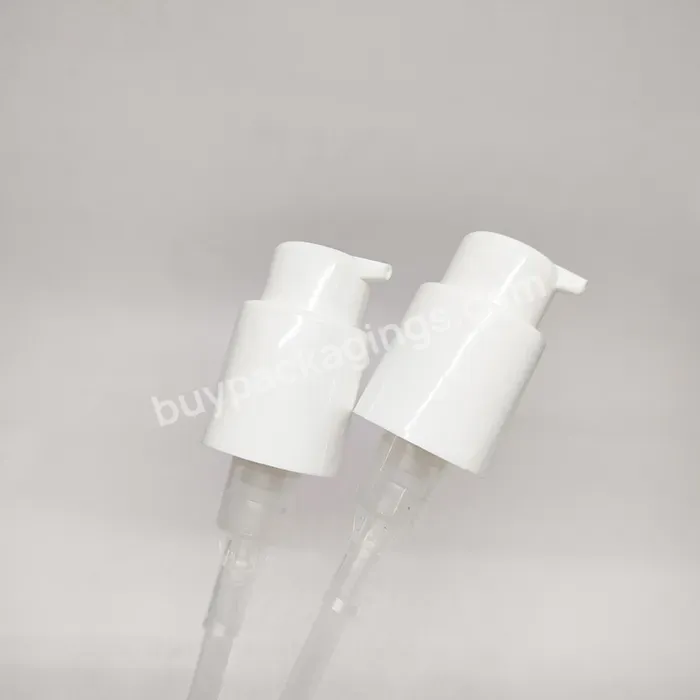 Oem Pp Cosmetic Plastic 24/410 Treatment Pump Cream Dispenser Pump Manufacturer/wholesale