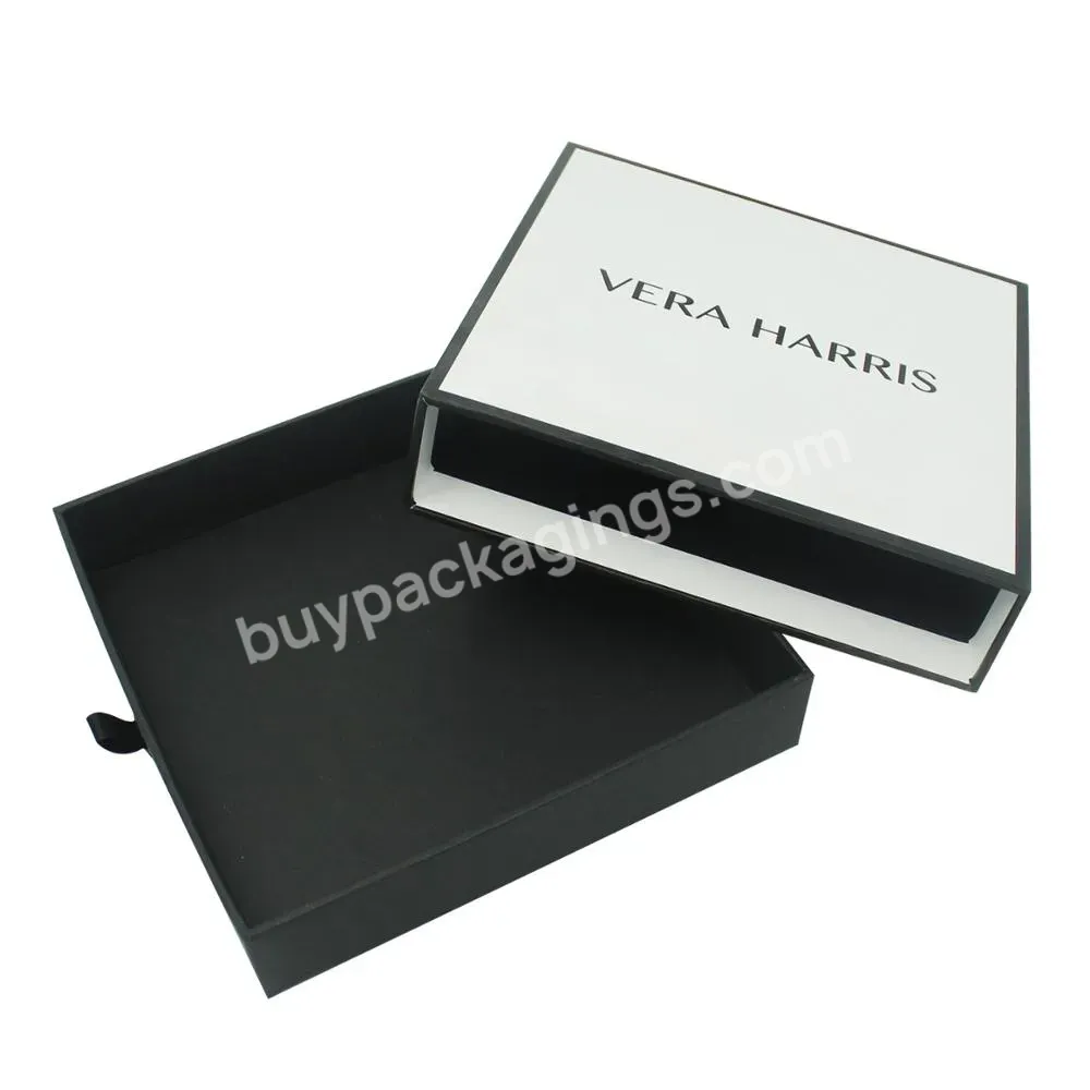 Oem Price Necklace Custom Logo Kraft Paper Gift Box Wholesale Packing For Jewelry Packaging