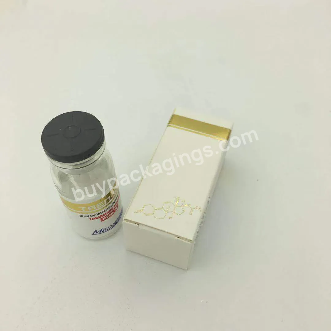 Oem Printing Pharmaceutical Packaging 10ml Vial Label For Steroid