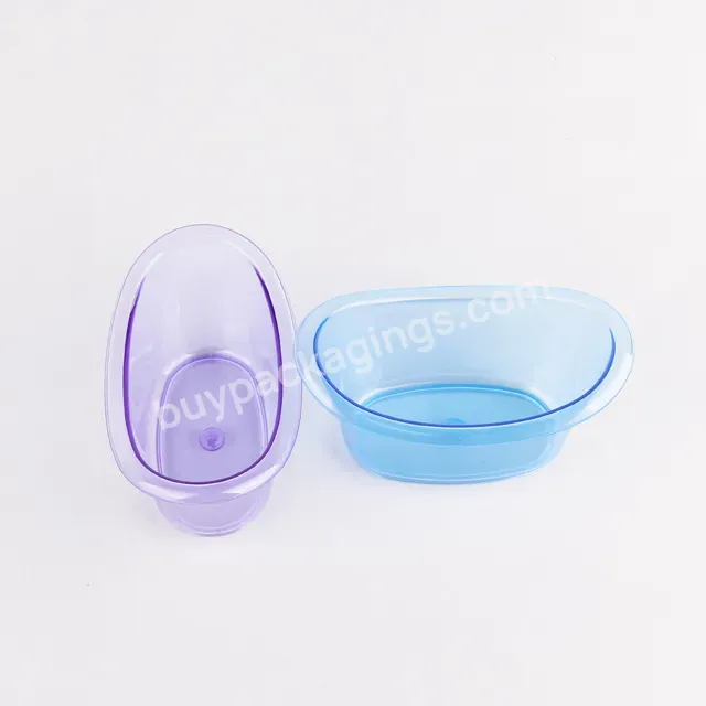 Oem Ps Material Transparent Mini Bathtub Container For Gift Toy Bathtubs Bathroom Accessories