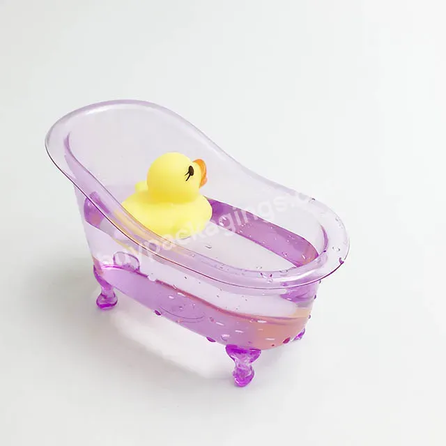 Oem Ps Transparent Color Mini Bath Tubs For Gift,Mini Plastic Bath Tubs For Sales